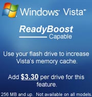 MS Vista RedyBoost Enabled Flash Drives