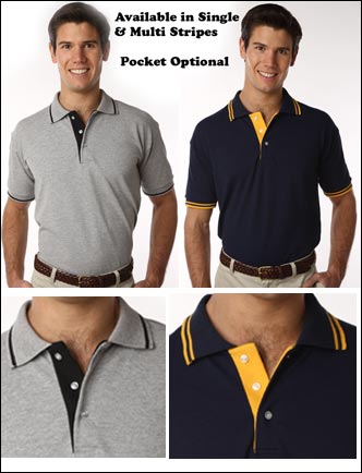 embroidered polo