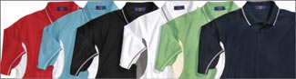 embroidered polos