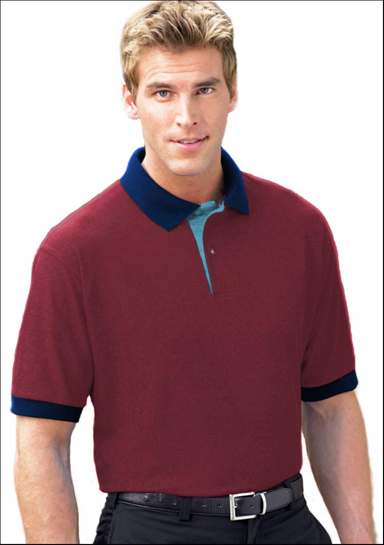 logo golf shirts