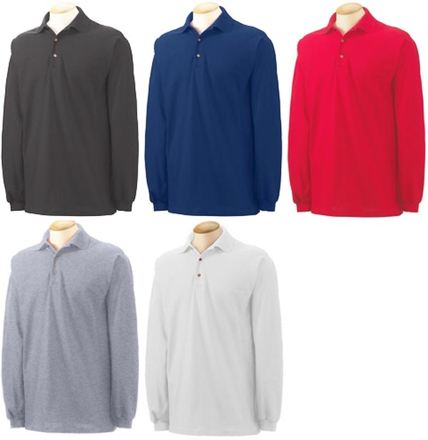 long sleeve polo shirts