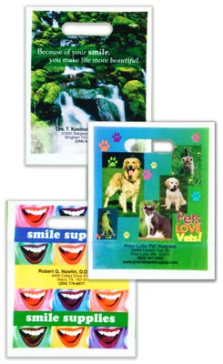 custom printed plastic bag