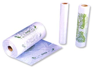 imprinted plastic bag