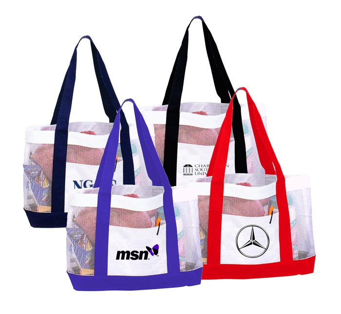 mesh tote bags