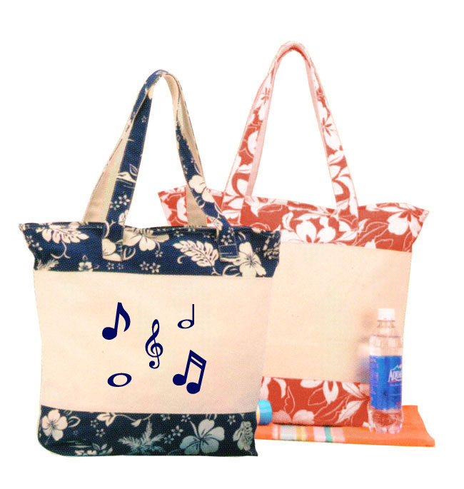 music tote bag