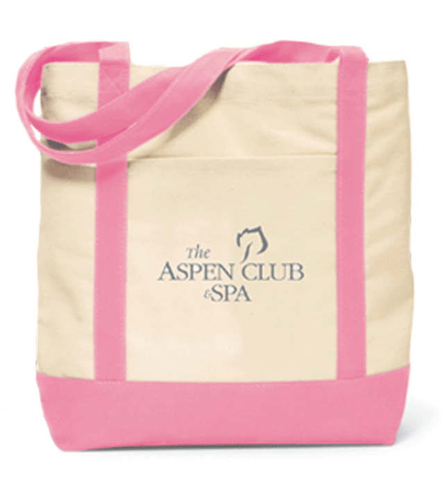 pink tote bags