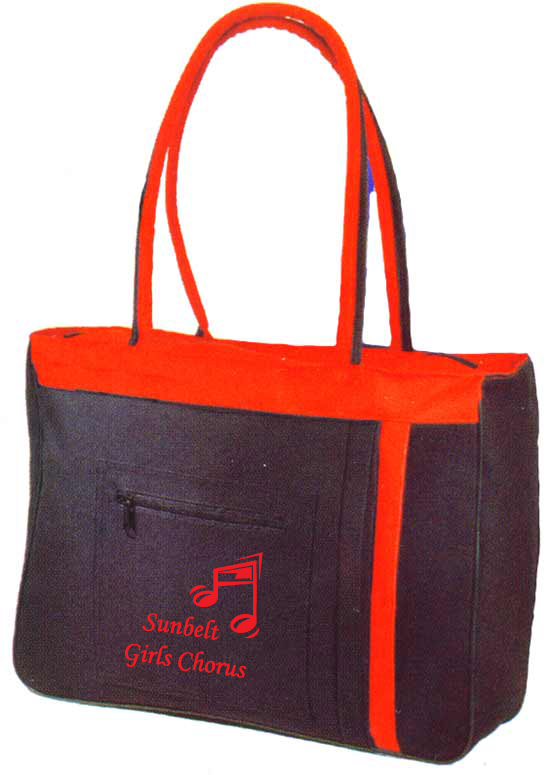zippered tote bags
