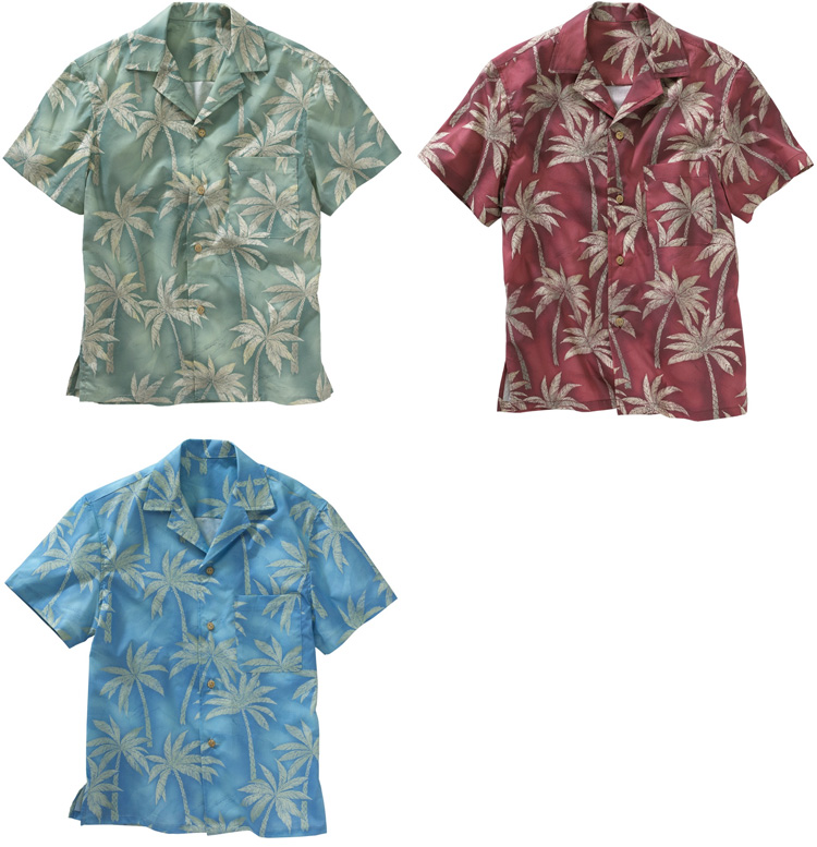 tropical shirts, golf shirts, dress shirts and promotional items for less