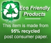 95% recycled paper bags